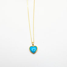 Load image into Gallery viewer, Persian Heart Shape Love Turquoise Pendant