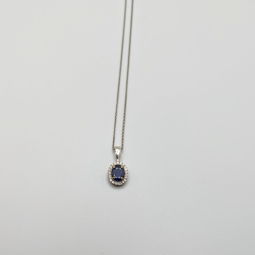PREMIUM COLLECTION - Natural Blue Sapphire Pendant
