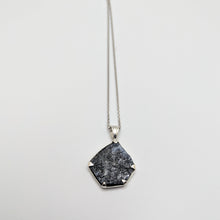 Load image into Gallery viewer, PREMIUM COLLECTION - Natural Blue Sapphire Pendant / Sterling Silver
