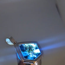 Load image into Gallery viewer, PREMIUM COLLECTION - Natural Blue Sapphire Pendant / Sterling Silver