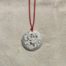 Load image into Gallery viewer, Jade Dragon Wealth Coin Pendant / Year of the Dragon capsulate collection 2024