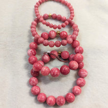 Load image into Gallery viewer, PREMIUM COLLECTION - Gem Rhodonite Bracelet