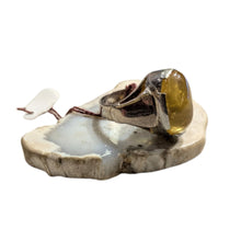 Load image into Gallery viewer, Amber Silver ring
