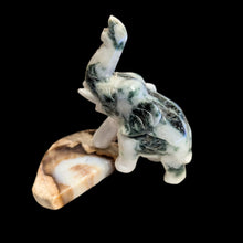Load image into Gallery viewer, Jade Elephant statute  -Crystal Collection / Handmade/ Republican Party