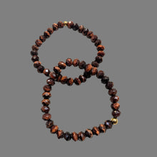 Load image into Gallery viewer, Red Tiger's eye bracelet