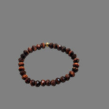 Load image into Gallery viewer, Red Tiger's eye bracelet