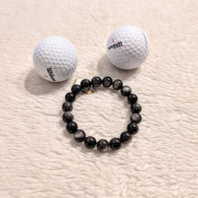 Load image into Gallery viewer, Onyx Bracelet / Silver Onyx / Rare stone/ Grade AAA