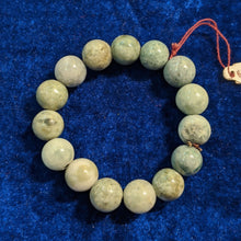 Load image into Gallery viewer, Jade Bracelet, Green to white Jade, natural Color Jade