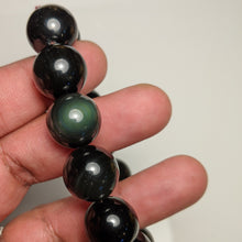 Load image into Gallery viewer, Rainbow Obsidian bracelet - Large