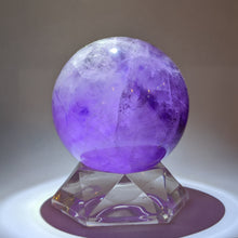 Load image into Gallery viewer, Amethyst sphere on stand -  Crystal collection