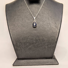 Load image into Gallery viewer, PREMIUM COLLECTION - Natural untreated Blue Sapphire Pendant