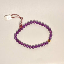 Load image into Gallery viewer, Royal Amethyst bracelet -  Natural stones / Royal Amethyst