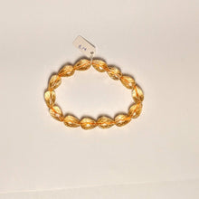 Load image into Gallery viewer, PREMIUM COLLECTION - High frequency Citrine Bracelet - pear shape gem cut