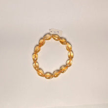 Load image into Gallery viewer, PREMIUM COLLECTION - High frequency Citrine Bracelet - pear shape gem cut