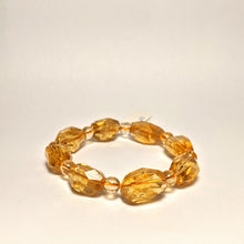 Load image into Gallery viewer, PREMIUM COLLECTION - High frequency Citrine Bracelet - Organic raw shape