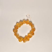 Load image into Gallery viewer, PREMIUM COLLECTION - High frequency Citrine Bracelet - Organic raw shape