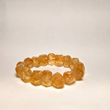 Load image into Gallery viewer, PREMIUM COLLECTION - High frequency Citrine Bracelet - Organic raw shape