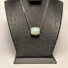 Load image into Gallery viewer, Jade Barrel pendant - green Jade