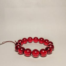 Load image into Gallery viewer, PREMIUM COLLECTION - Red Amber bracelet - large