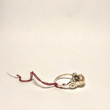 Load image into Gallery viewer, Natural Pearl ring - Vintage Pearl Sterling Silver ring