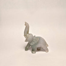 Load image into Gallery viewer, Jade Elephant statute  -Crystal Collection / Handmade