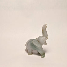 Load image into Gallery viewer, Jade Elephant statute  -Crystal Collection / Handmade