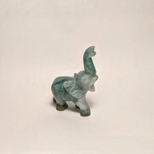 Load image into Gallery viewer, Jade Elephant statute  -Crystal Collection / Handmade
