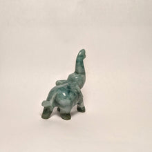 Load image into Gallery viewer, Jade Elephant statute  -Crystal Collection / Handmade