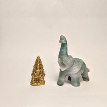 Load image into Gallery viewer, Jade Elephant statute  -Crystal Collection / Handmade