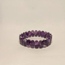 Load image into Gallery viewer, Amethyst bracelet -  Gem cut natural Royal Amethyst
