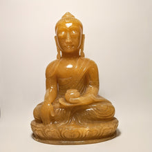 Load image into Gallery viewer, Yellow Jade Buddha statute -  Crystal collection