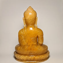 Load image into Gallery viewer, Yellow Jade Buddha statute -  Crystal collection