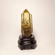 Load image into Gallery viewer, Crystal collection - Citrine point on stand / Natural Golden Citrine on stand
