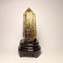 Load image into Gallery viewer, Crystal collection - Citrine point on stand / Natural Golden Citrine on stand