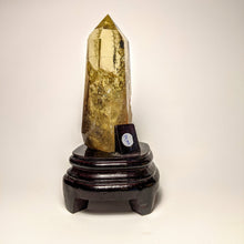 Load image into Gallery viewer, Crystal collection - Citrine point on stand / Natural Golden Citrine on stand