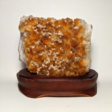 Load image into Gallery viewer, Crystal collection - Citrine Geode on stand / Natural Golden Citrine on stand