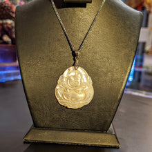 Load image into Gallery viewer, Natural Mother of Pearl Happy Buddha - Pearl necklace pendant