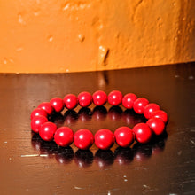 Load image into Gallery viewer, Red Coral bracelet - Natural Coral