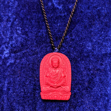 Load image into Gallery viewer, Cinnabar Buddha pendant - AKA Dragon's blood