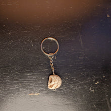 Load image into Gallery viewer, Turquoise skull Key Ring - Crystal Collection