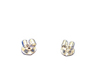 Load image into Gallery viewer, Garnet Sterling Silver earrings - Gem cut natural stone