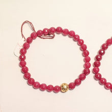 Load image into Gallery viewer, PREMIUM COLLECTION - Smaller Ruby bracelet