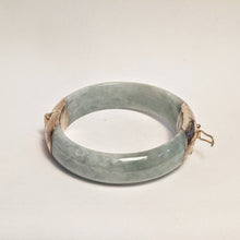 Load image into Gallery viewer, PREMIUM COLLECTION - JADE Silver cuff bangle / bracelet