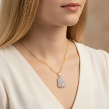Load image into Gallery viewer, Premium Jade Jewelry - Buddha 14k Yellow Gold Pendant