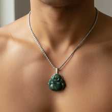 Load image into Gallery viewer, Premium Jade Jewelry - Buddha 925 Sterling Silver