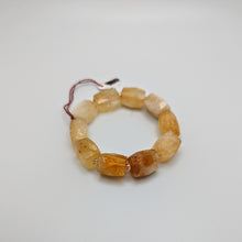 Load image into Gallery viewer, PREMIUM COLLECTION - High frequency Ice Cube Citrine Bracelet