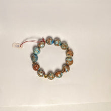 Load image into Gallery viewer, Turquoise bracelet   -  Large / gem cut