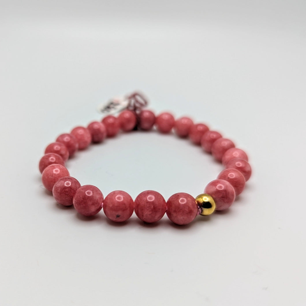 PREMIUM COLLECTION - Gem Rhodonite Bracelet