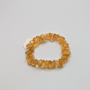 PREMIUM COLLECTION - HIGH FREQUENCY CITRINE BRACELET/ Golden Citrine