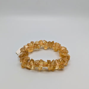 PREMIUM COLLECTION - HIGH FREQUENCY CITRINE BRACELET/ Golden Citrine